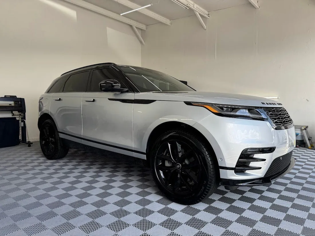 2024 Range Rover Velar ceramic coating in Clearwater, FL